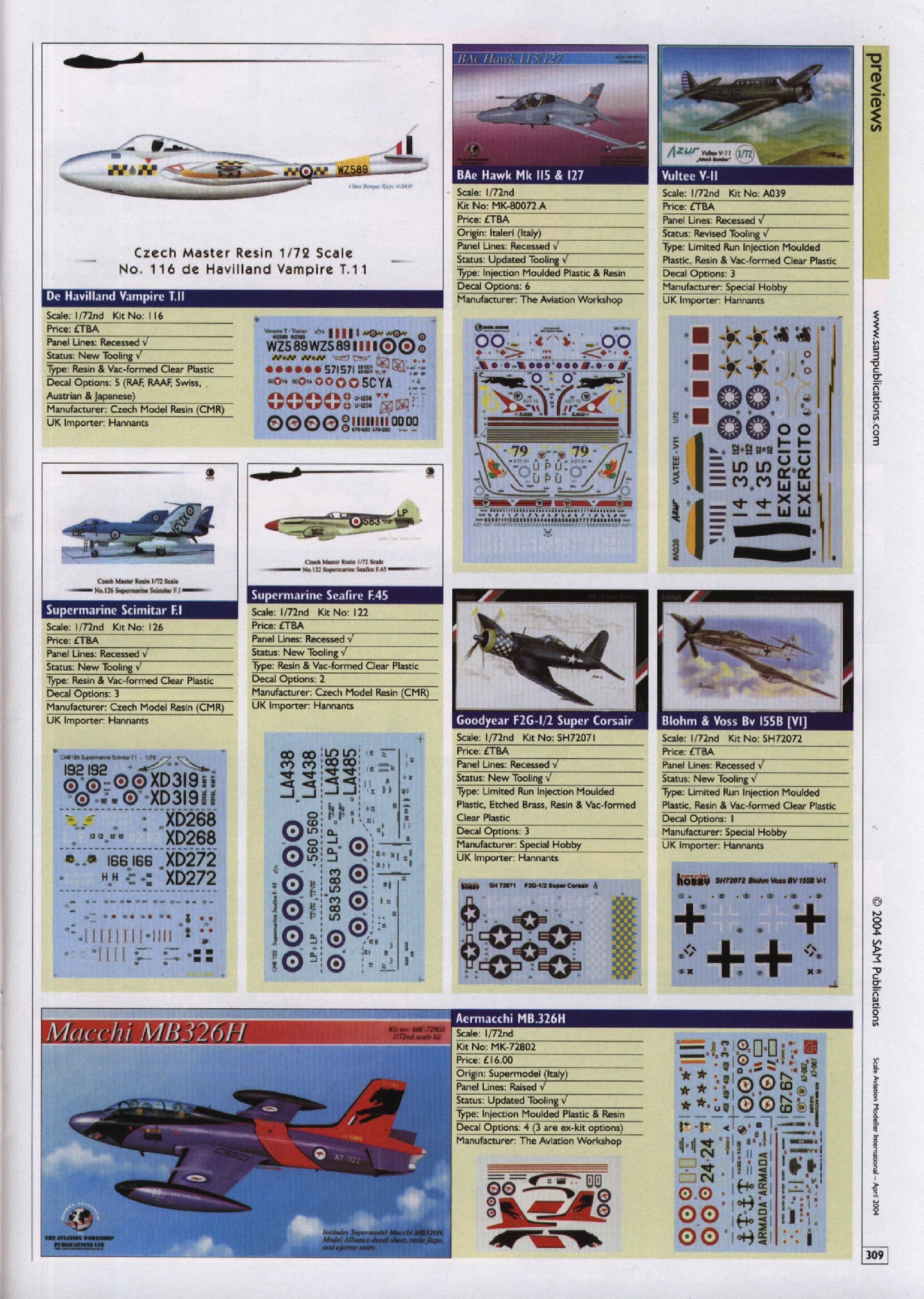 Scale Aviation Modeller International 2004-04